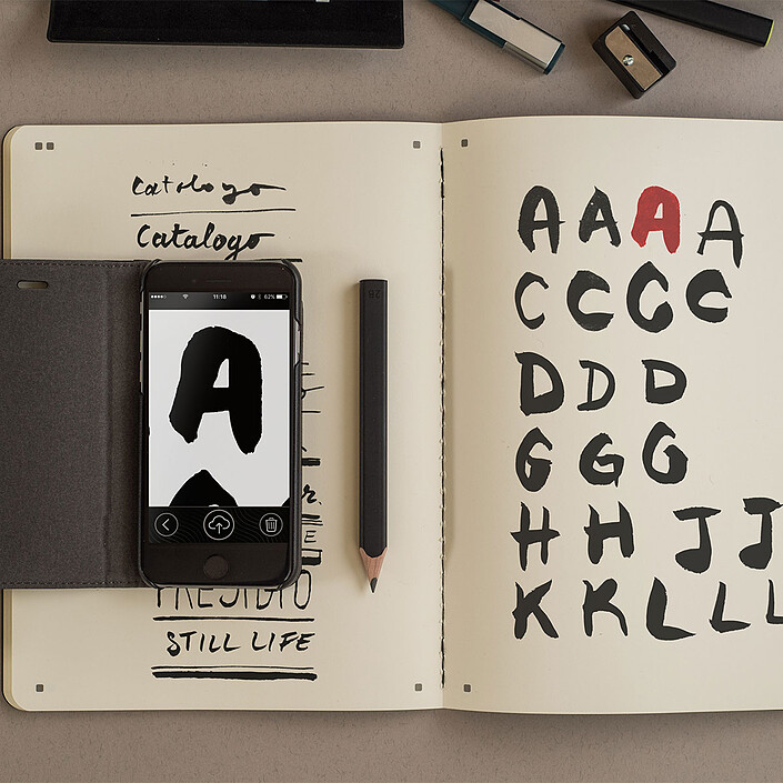Avis Moleskine Smart Sketch Album XL Plain Noir