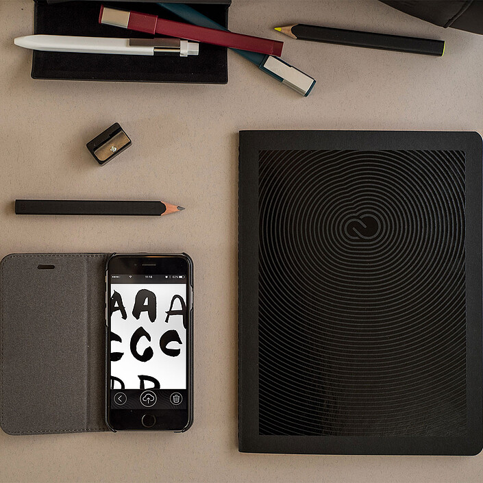  Moleskine Smart Sketch Album XL Plain Noir