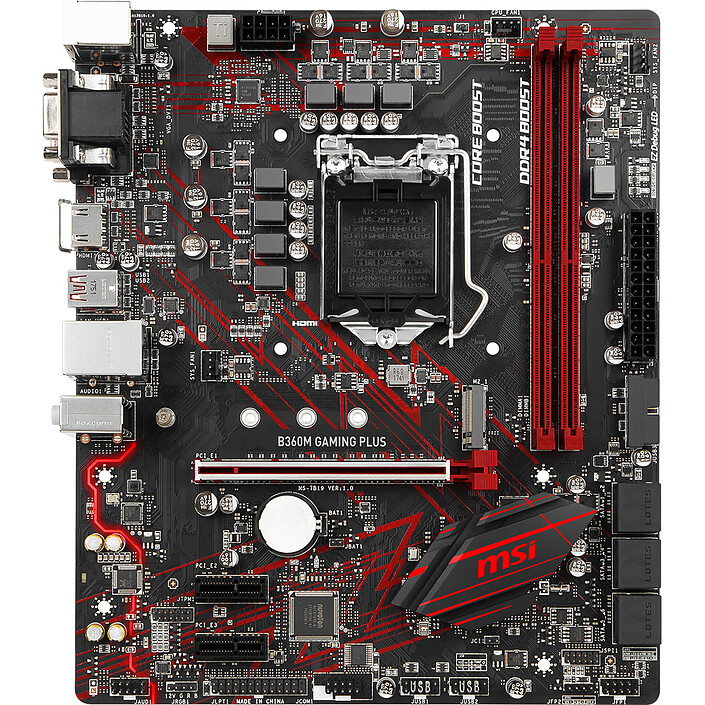Avis Kit Upgrade PC Core i5 MSI MSI B360M GAMING PLUS