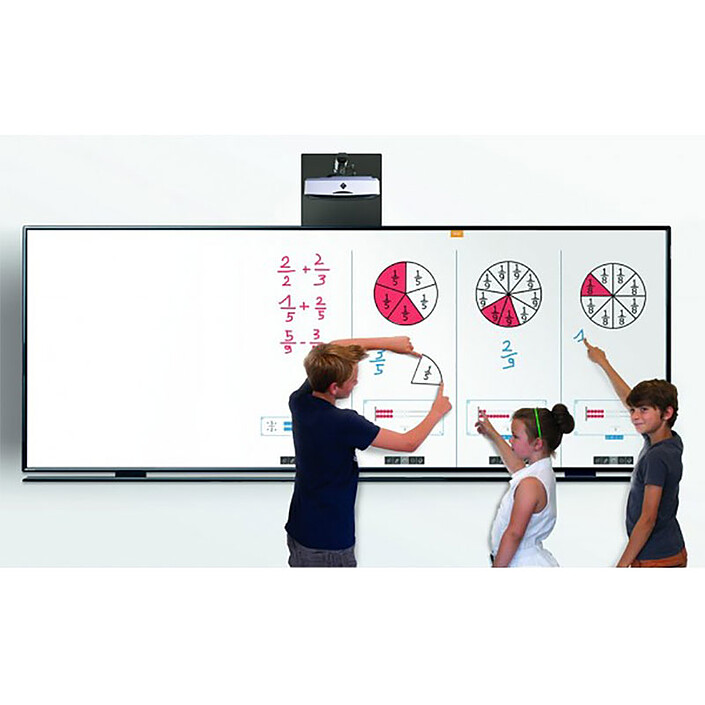 Vanerum i3BOARD Pizarra interactiva 135" - 20 touch DUO blanco proyección a bajo precio