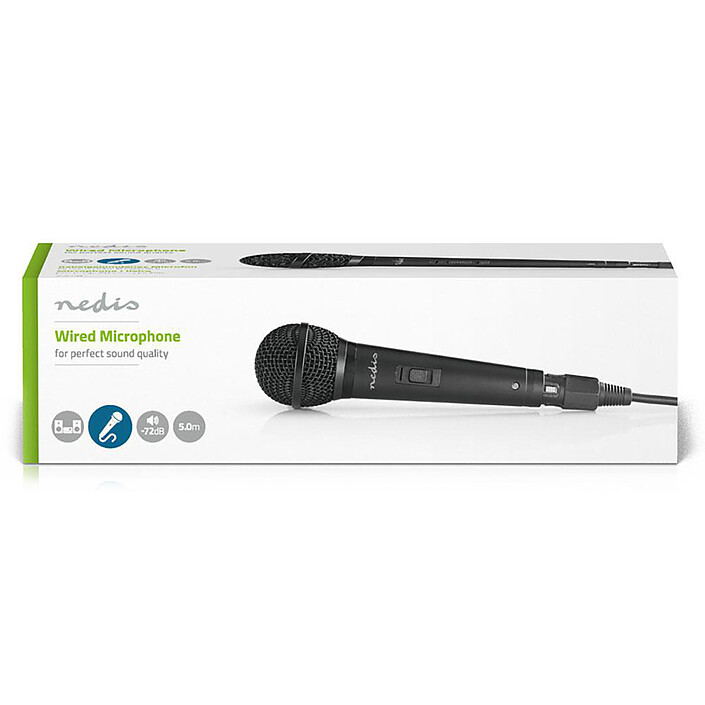 Review Nedis Plastic/Aluminium Wired Microphone Black