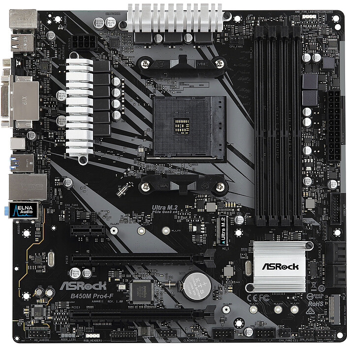 Acquista ASRock B450M-Pro 4-F