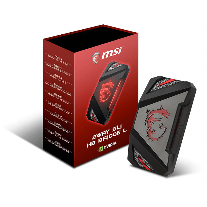 MSI 2WAY SLI HB BRIDGE L (80 mm) pas cher
