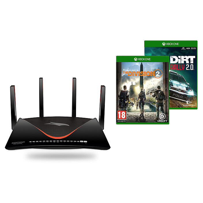 Netgear Nighthawk Pro Gaming XR700 + The Division 2 (Xbox One) + Dirt Rally 2.0 (Xbox One)