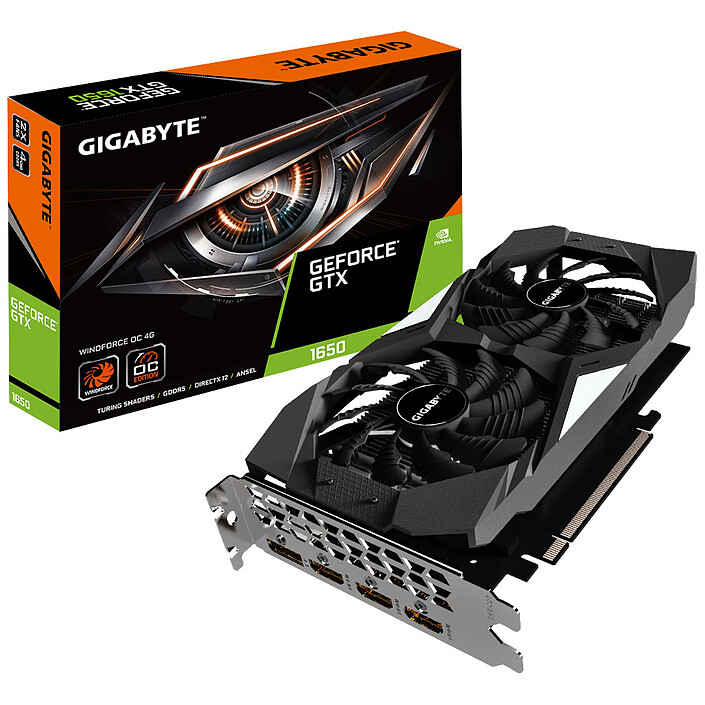 Gigabyte GeForce GTX 1650 WINDFORCE OC 4G