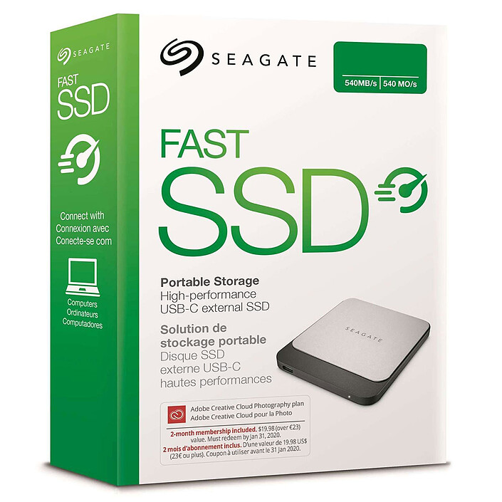 Acheter Seagate Fast SSD 250 Go