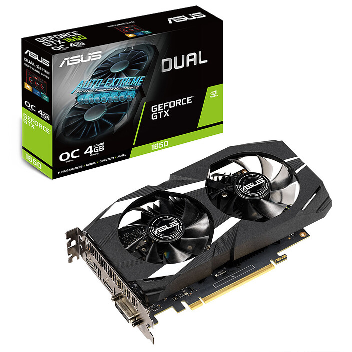 ASUS GeForce GTX 1650 DUAL-GTX1650-O4G