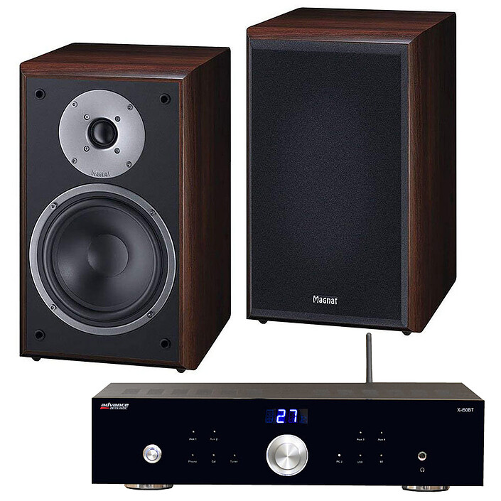 Advance Acoustic X-i50BT + Magnat Monitor Supreme 202 Moka