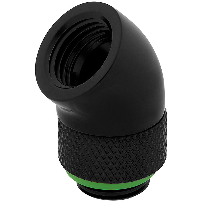 Nota Boccaglio rotante a 45° Corsair Hydro X Series XF - Nero (x 2)