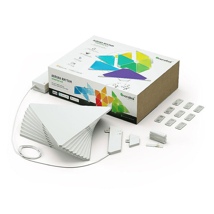 Nanoleaf Light Panels Rhythm Smarter Kit (9 panels)