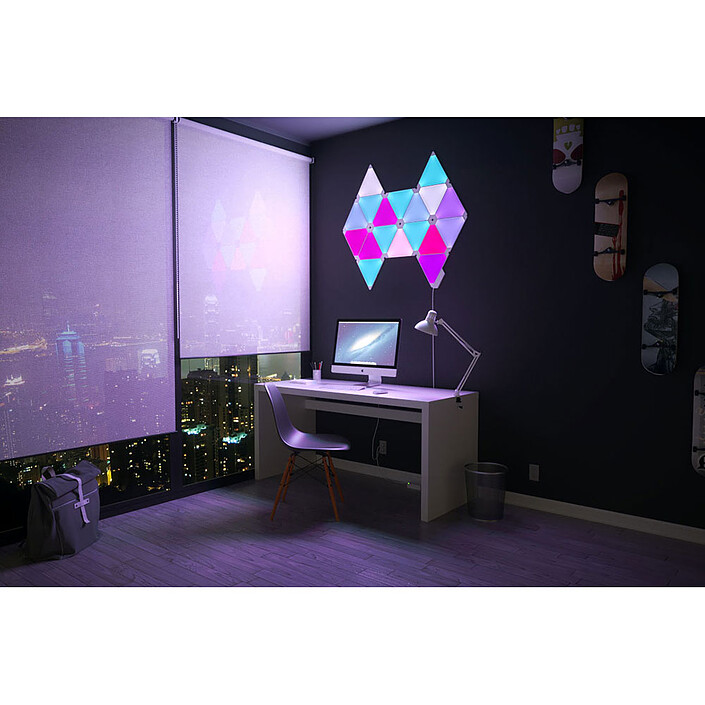 Avis Nanoleaf Light Panels Rhythm Smarter Kit (9 panels)