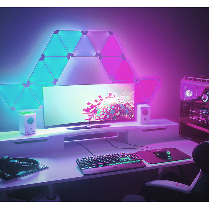 Acheter Nanoleaf Light Panels Rhythm Smarter Kit (15 panels)