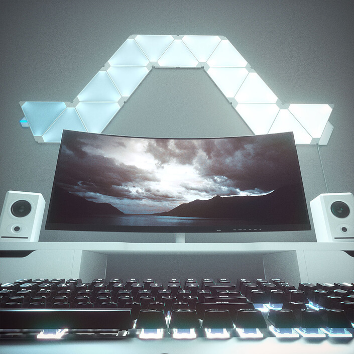 Avis Nanoleaf Light Panels Rhythm Smarter Kit (15 panels)