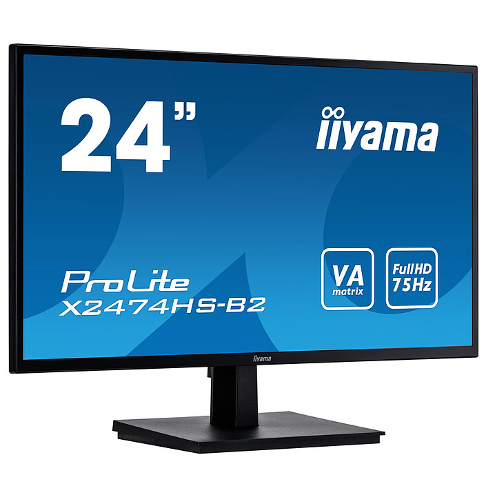Avis iiyama 23.6" LED - ProLite X2474HS-B2