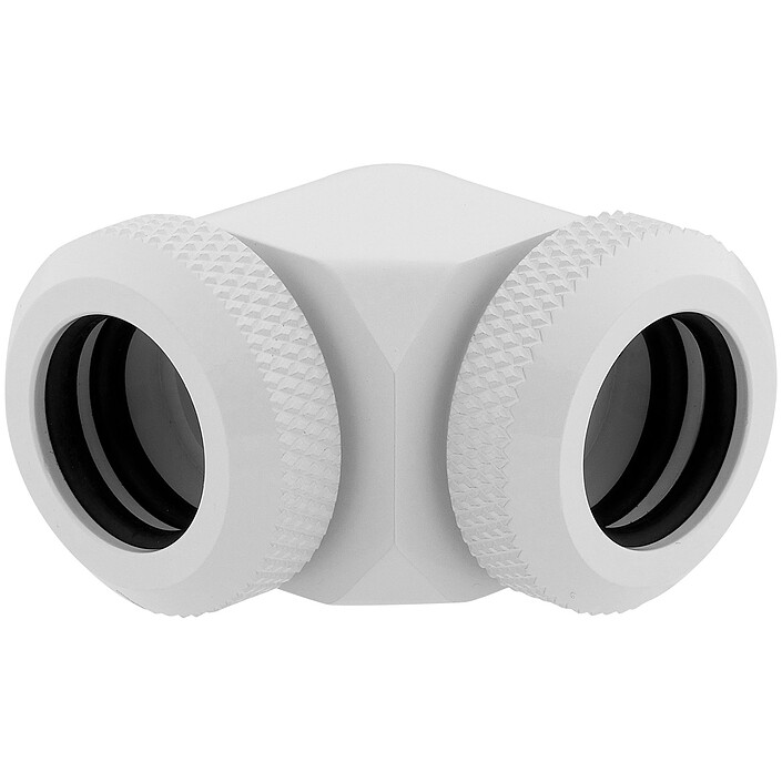 Review Corsair Hydro X Series XF Fittings 90 - White (x 2)