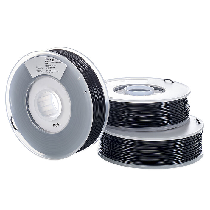 Ultimaker ABS Noir 750g pas cher