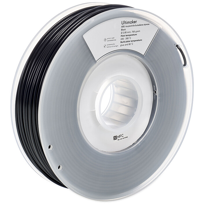 Avis Ultimaker ABS Noir 750g