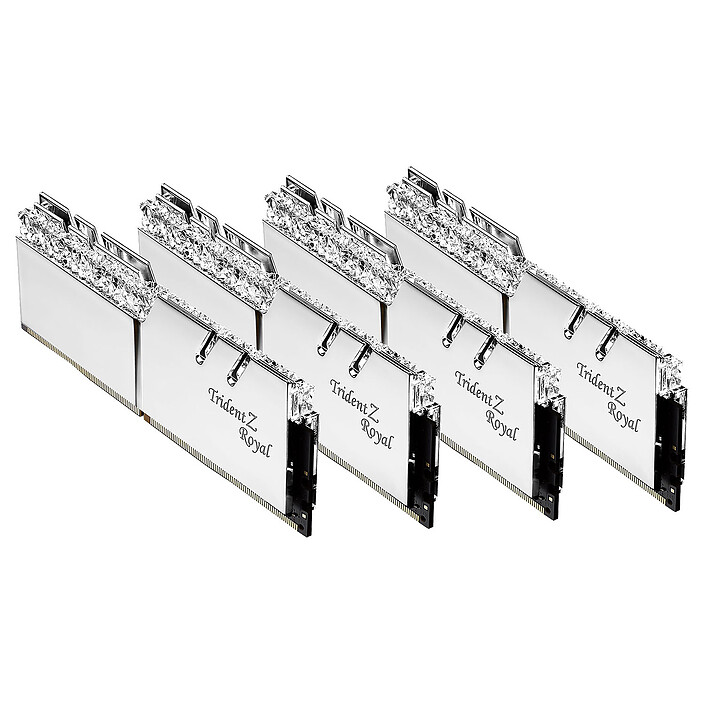 Nota G.Skill Trident Z Royal 128 GB (8 x 16 GB) DDR4 3200 MHz CL14 - Argento