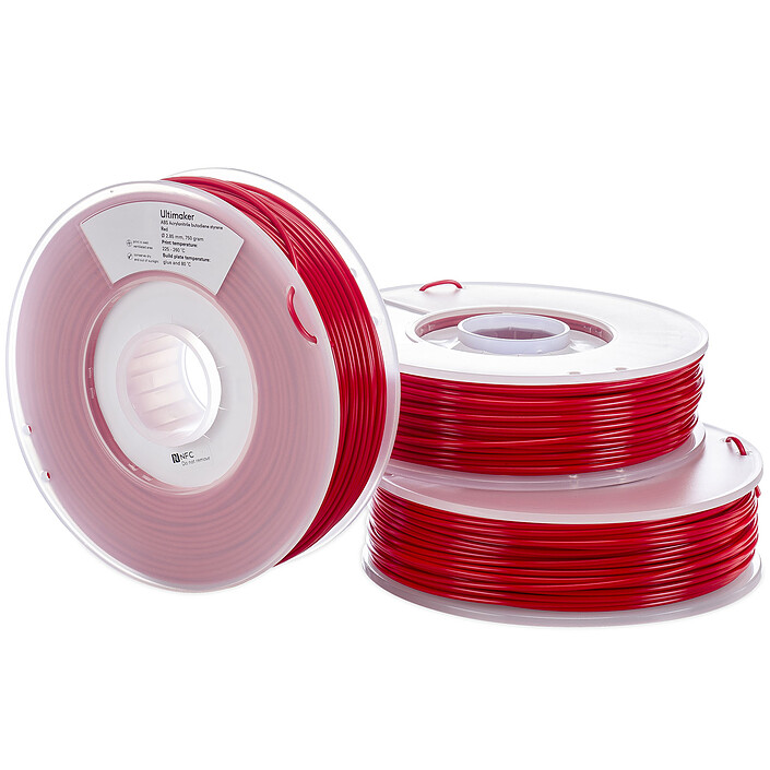 cheap Ultimaker ABS Red 750g