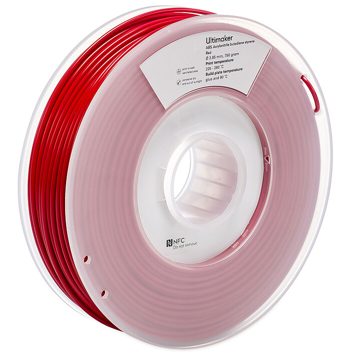 Review Ultimaker ABS Red 750g