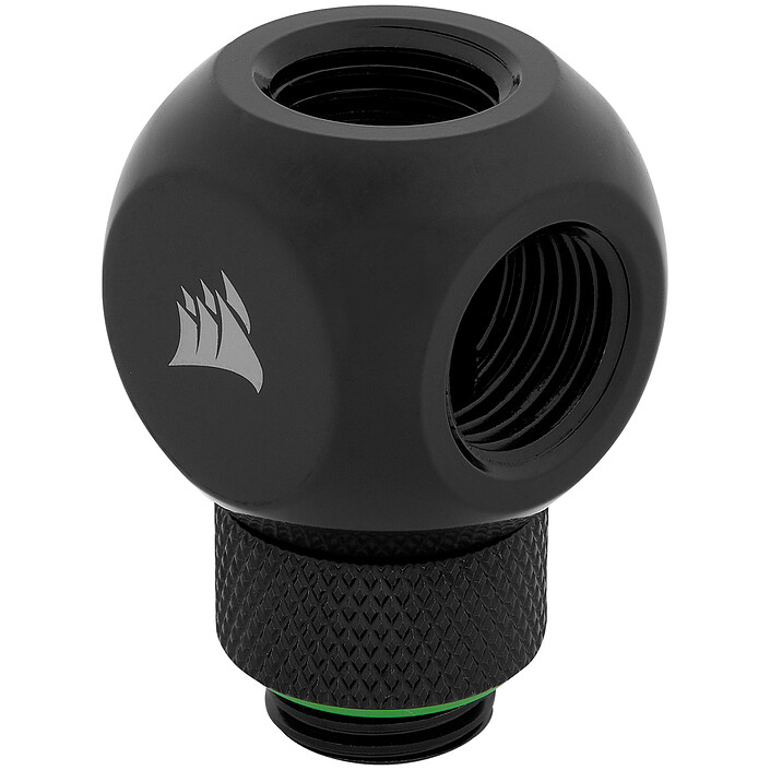 Corsair Hydro X Series XF Rotating Y Splitter Mouthpiece - Black
