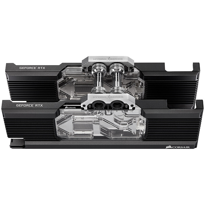 Corsair Hydro X Series XT Tuyau rigide SLI/CrossFire - Transparent (x 6) pas cher