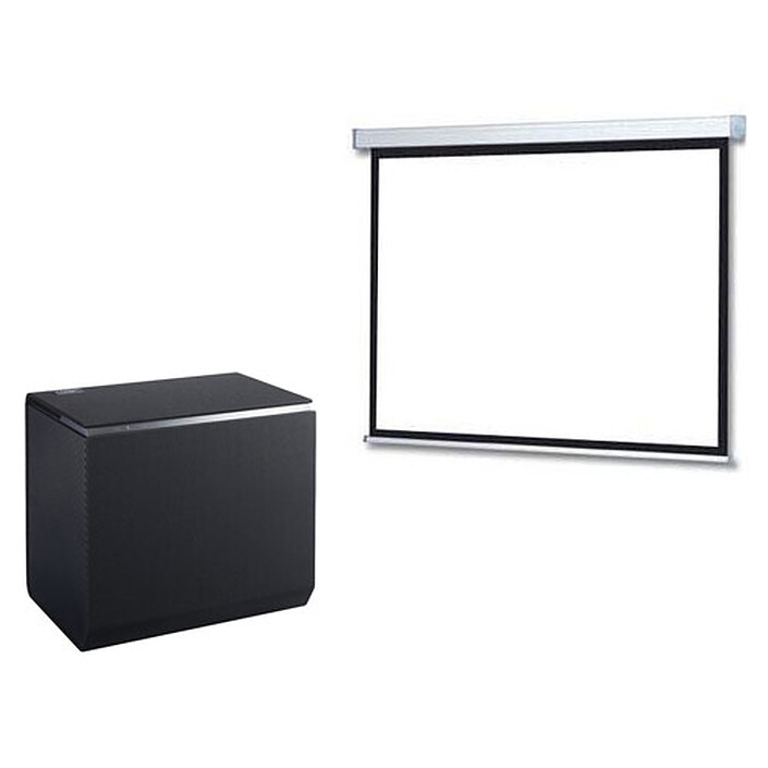 Panasonic TX-100FP1E + LDLC Ecran motorisé - Format 16:9 - 240 x 135 cm