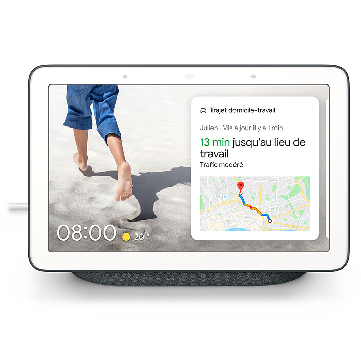 Google Nest Hub Charbon
