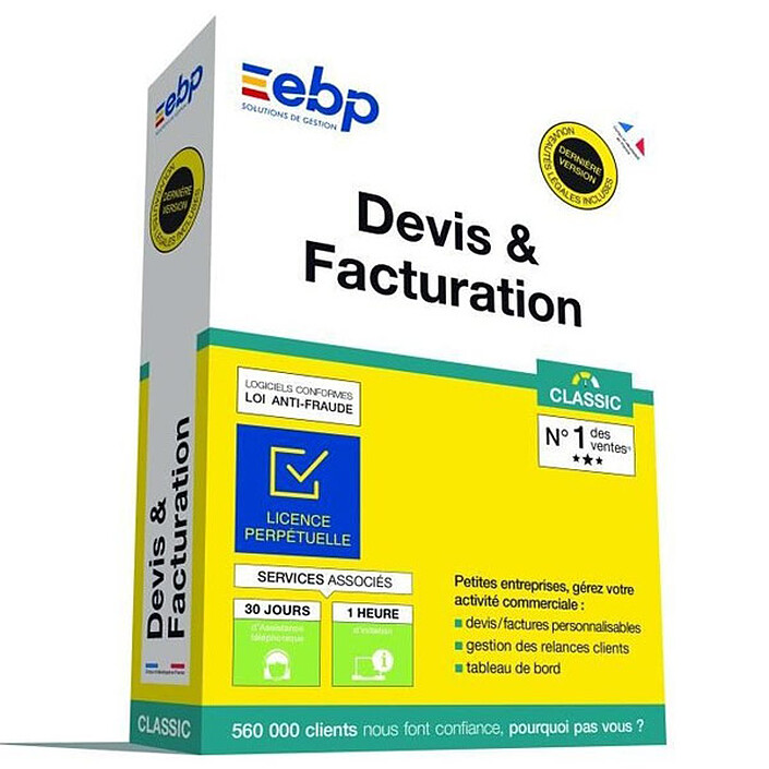 EBP Devis et Facturation Classic (Nouvelle Version)