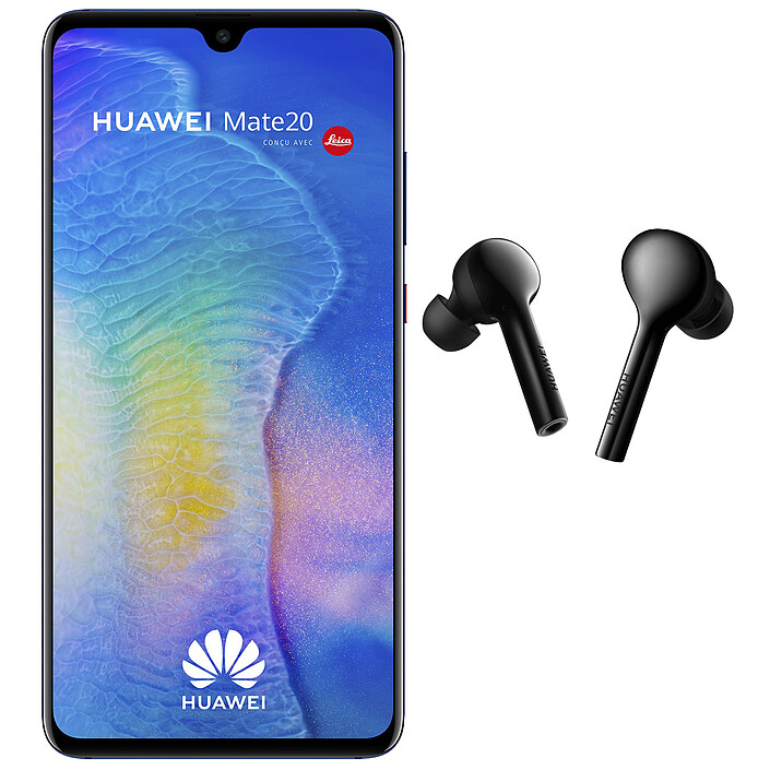 Huawei Mate 20 Bleu + FreeBuds OFFERTS !