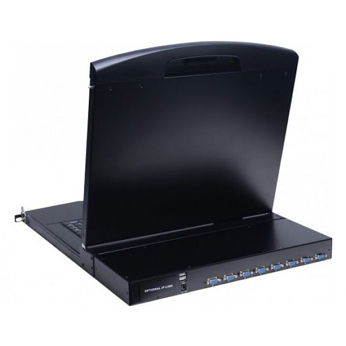 Buy Dexlan 1U dual rail rackmount server console (DX1804-VUP2)