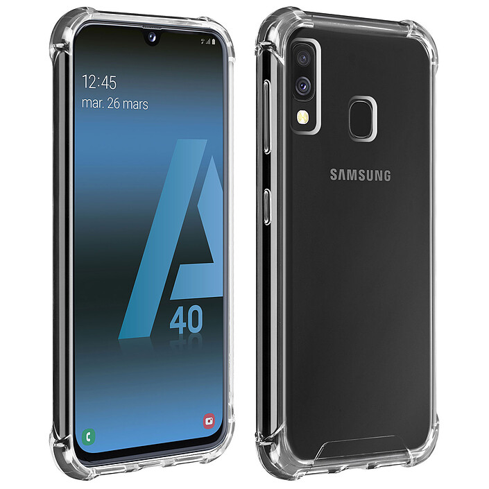 Akashi Coque TPU Angles Renforcés Samsung Galaxy A40