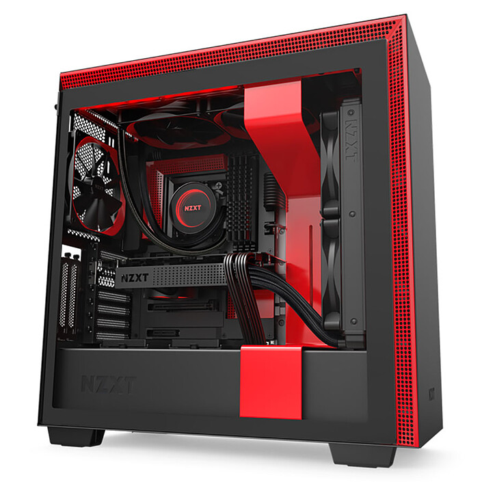 NZXT H710i Nero/Rosso