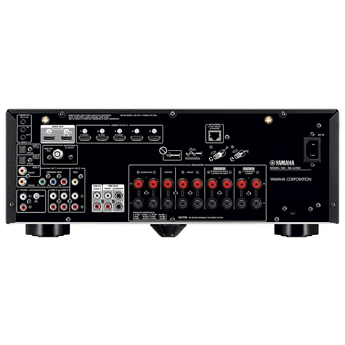 Acheter Yamaha MusicCast RX-A780 Noir