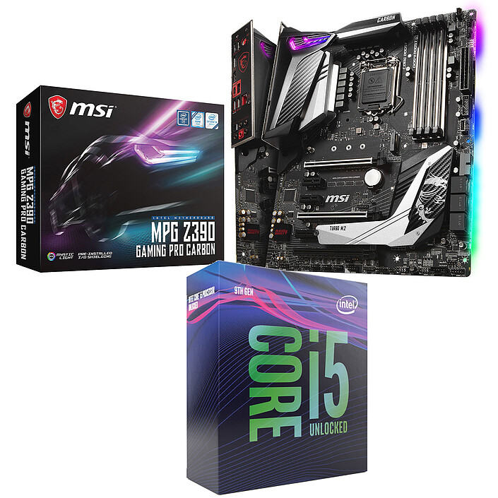 Kit Upgrade PC Core i5K MSI MPG Z390 GAMING PRO CARBON