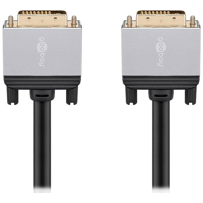 Goobay Plus Câble DVI-D 4K (1.5 m)