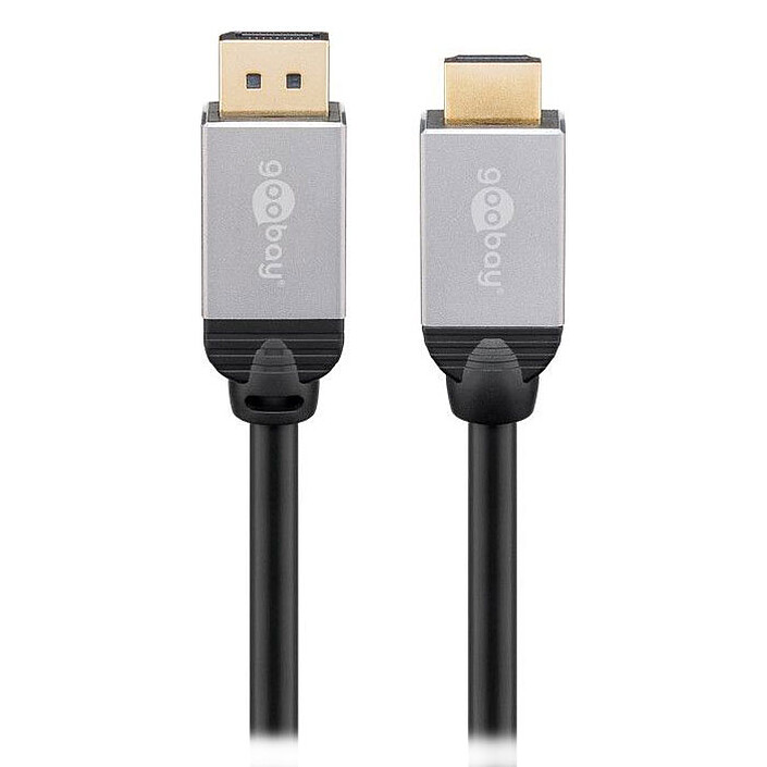 Goobay Plus Câble DisplayPort/HDMI 4K (5 m)