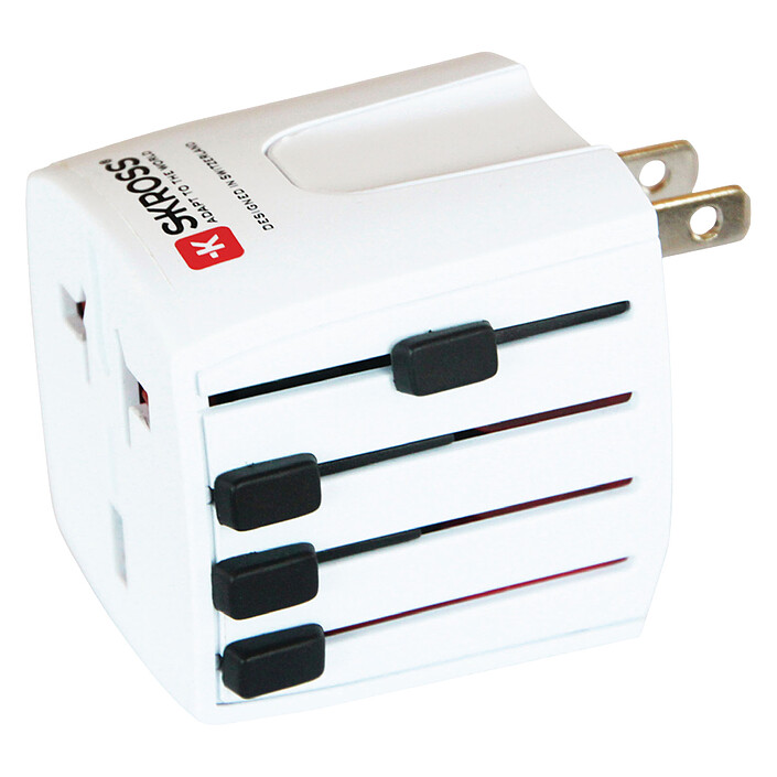 Nota Adattatore da viaggio Skross 150 paesi