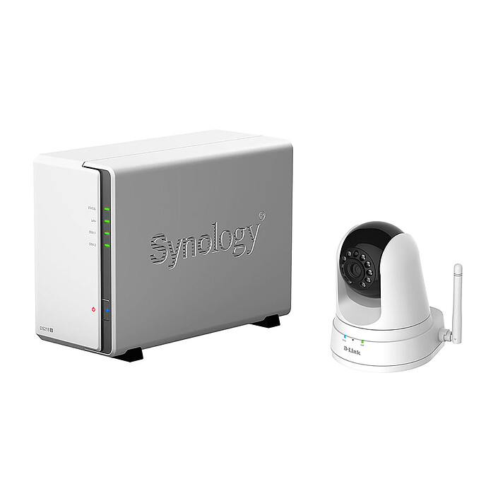 Synology DiskStation DS218j + D-Link DCS-5000L