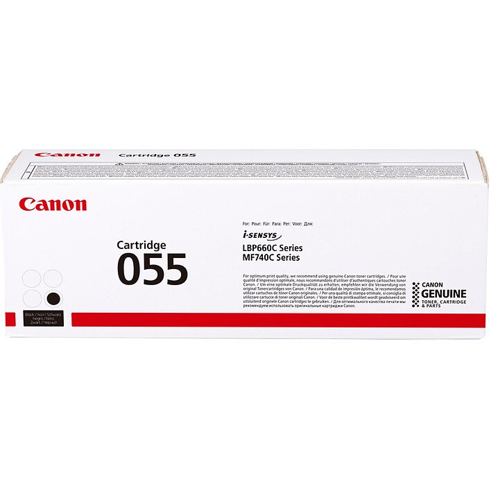 Avis Canon 055 - Noir