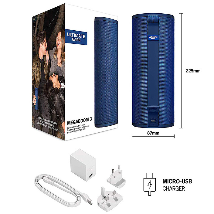 Acheter UE MegaBoom 3 Bleu