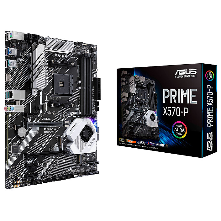 ASUS PRIME X570-P avec mise à jour de BIOS