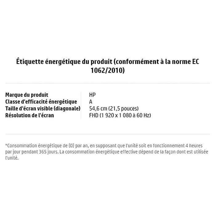 HP 22" LED - 22w a bajo precio