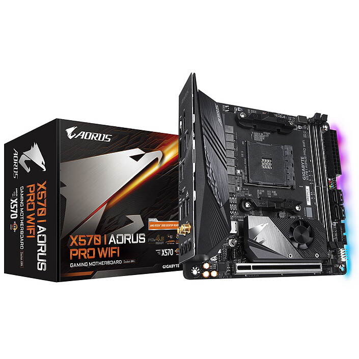 Gigabyte X570 I AORUS PRO WIFI avec mise à jour de BIOS