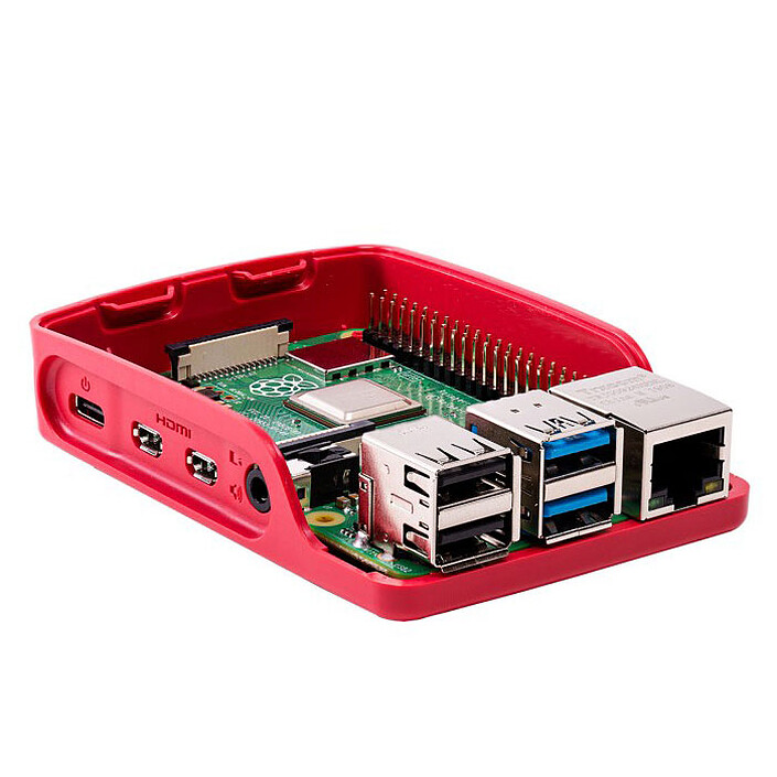 Nota Custodia Raspberry Pi 4B bianca