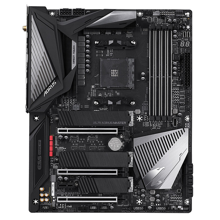 Acheter Gigabyte X570 AORUS MASTER avec mise à jour de BIOS