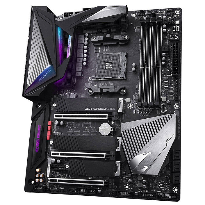 Avis Gigabyte X570 AORUS MASTER avec mise à jour de BIOS