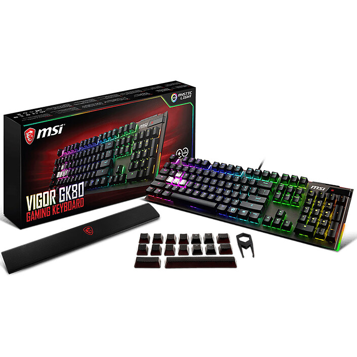 MSI Vigor GK80 (MX Red) a bajo precio