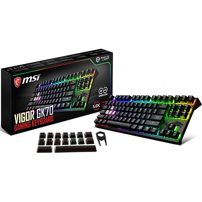MSI Vigor GK70 CR (MX Red) a bajo precio