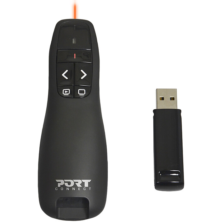 Port Connect Wireless Red Laser Presenter